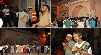الأمن بزايو يتدخل لإخراج أزيد من خمسة عشر معتكفين من جماعة العدل والإحسان بمساجد المدينة