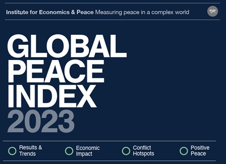 Indice mondial de la paix 2023 : Mesurer la paix dans un monde complexe