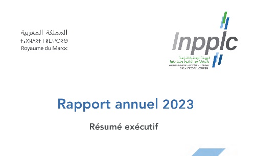 inpplc : Rapport annuel au titre de l'année 2023 - lutte contre la corruption