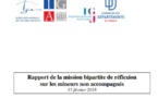 Rapport sur les mineurs non accompagnés