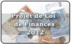 projet de la Loi de Finances 2012: Version en Français et  en Arabe