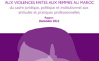 LA RÉPONSE DU SECTEUR DE LA JUSTICE À LA VIOLENCE CONTRE LES FEMMES AU MAROC