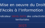  Mise en oeuvre du Droit  d’Accès à l’Information : Indicateur SMIIG-DATA des collectivités  territoriales 