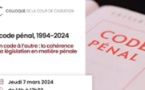 Colloque: Le code pénal 1994-2024