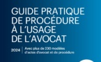 Nouveauté : Guide pratique de procédure à l'usage de l'avocat