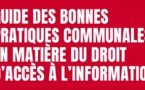 Guide des bonnes pratiques communales en matière de droit d’accès à l’information