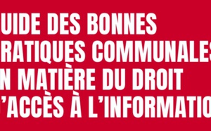 Guide des bonnes pratiques communales en matière de droit d’accès à l’information