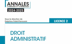 Nouveauté : Droit administratif